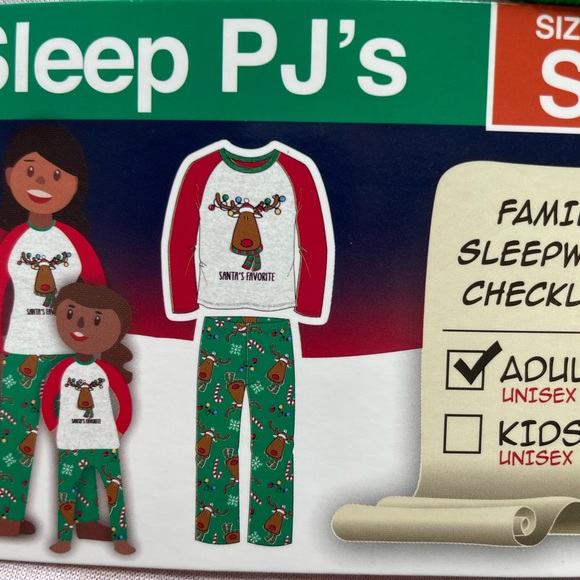 Holiday Pajama Set Adult - Picture 2 of 3
